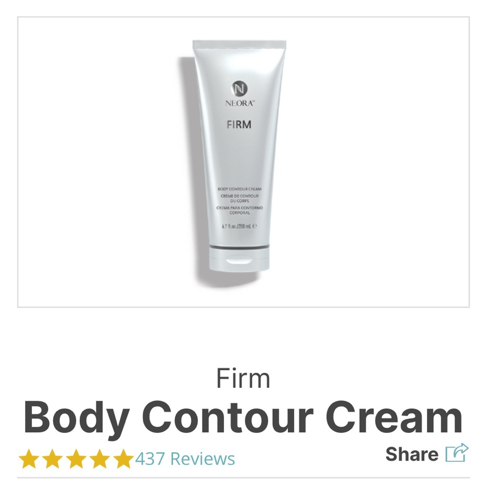 Neora Firm Body Contour Firming Cream NIB Sealed